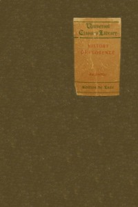 History of Florence and of the Affairs of Italy - Niccolo Machiavelli